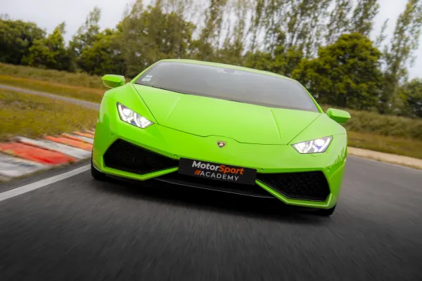 Lamborghini Huracán en piste