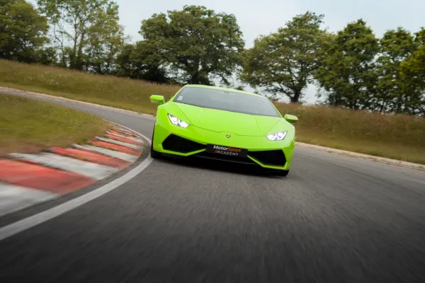 Lamborghini Huracán en piste